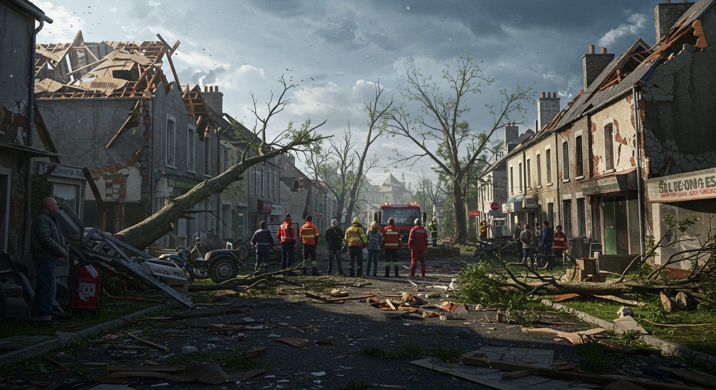 Une tornade dévastatrice frappe le Val-d’Oise, causant un décès et des dégâts majeurs. Découvrez l’aide d’urgence d’un million d’euros et les mesures pour la reconstruction.