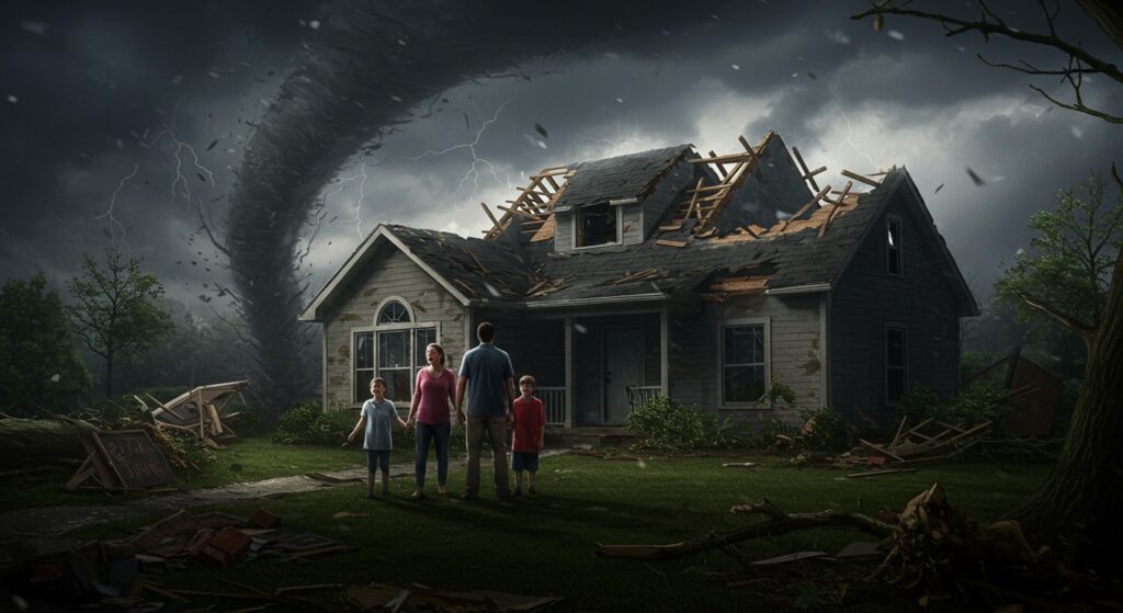 Tornade Val-d’Oise : Une Famille Face au Chaos