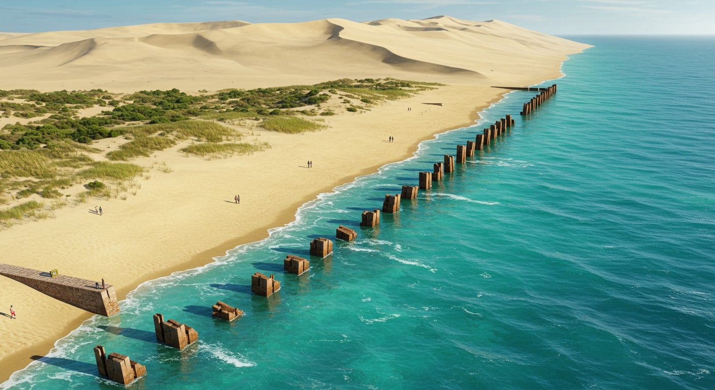 Torreilles retire ses digues pour lutter contre l'érosion du littoral et restaurer le cycle naturel du sable. Découvrez cette initiative écologique audacieuse.