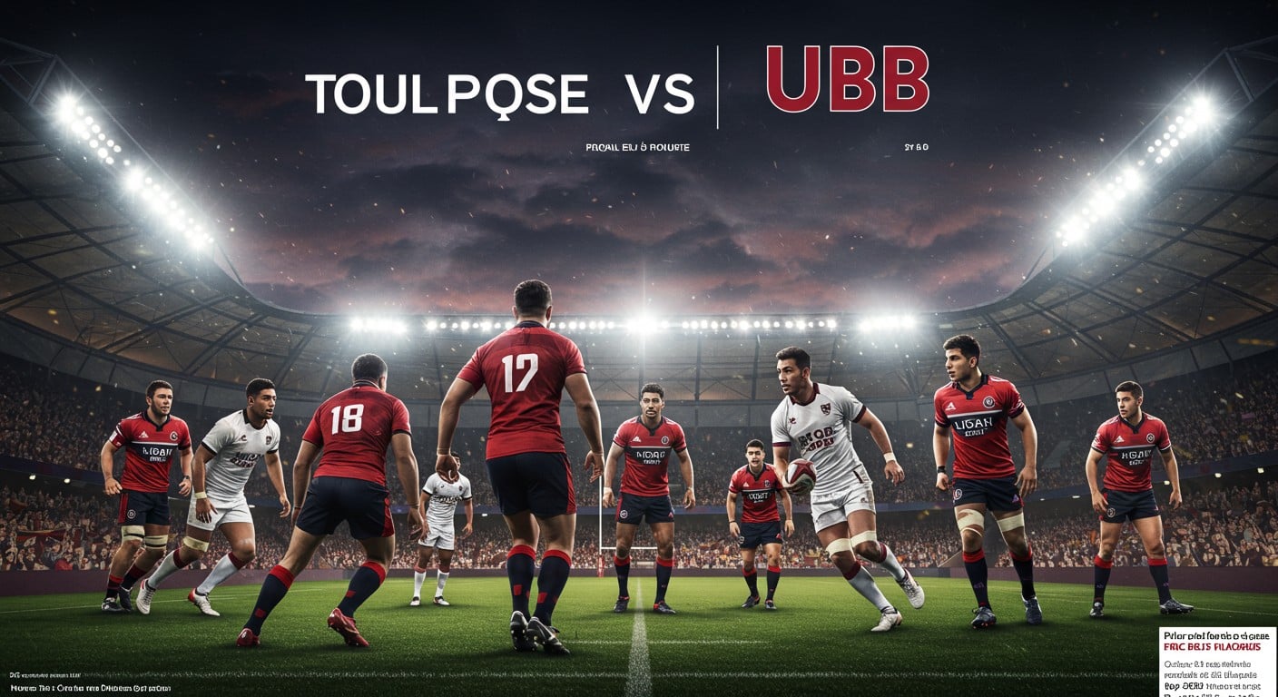 Toulouse-UBB : à quelle heure et sur quelle chaîne regarder le match de Top 14 ? Découvrez les enjeux et les clés de cette affiche explosive !