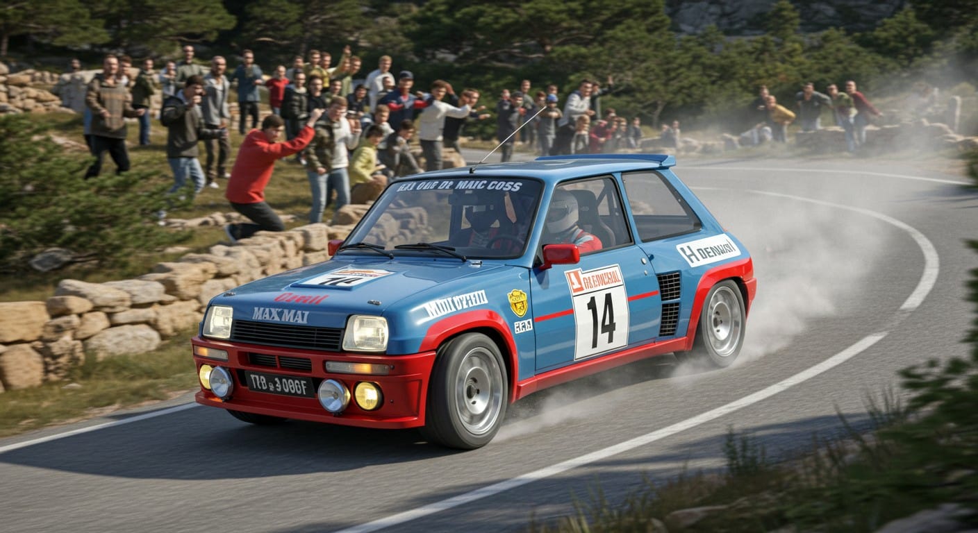 Revivez l’épopée du Tour de Corse avec la R5 Maxi Turbo de Julien Saunier, 40 ans après la victoire légendaire de 1985. Un hommage vibrant !
