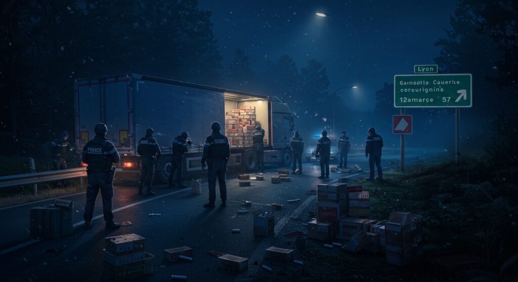 Trafic de Cigarettes Contrefaites Démantelé dans le Rhône