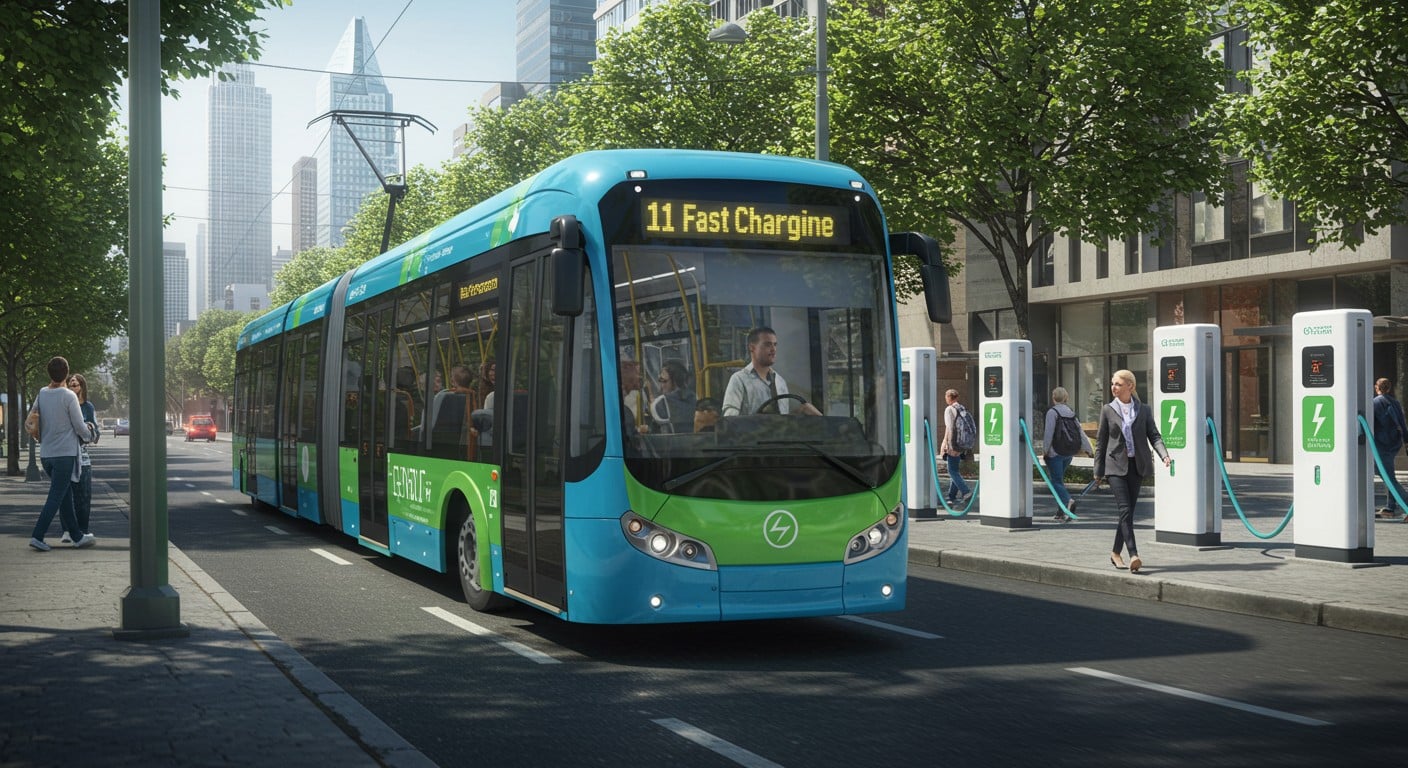 Les tram-bus électriques révolutionnent les transports à Clermont-Ferrand : recharge rapide, confort moderne et mobilité durable. Découvrez leur impact !