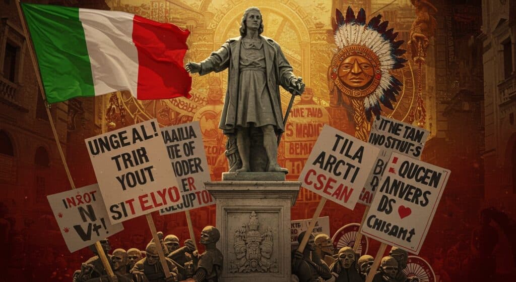 Trump Célèbre Colomb, Ignore les Amérindiens : Polémique