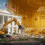 Trump Détruit l’Aile Est : Une Nouvelle Maison Blanche ?