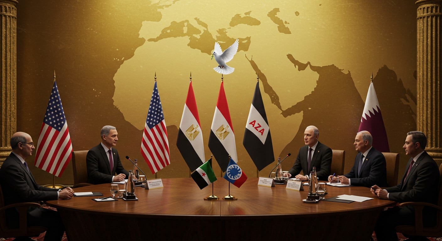 Trump célèbre un accord de paix à Gaza lors d’un sommet en Égypte. Quels enjeux pour l’avenir ? Découvrez les détails de cette avancée diplomatique majeure.