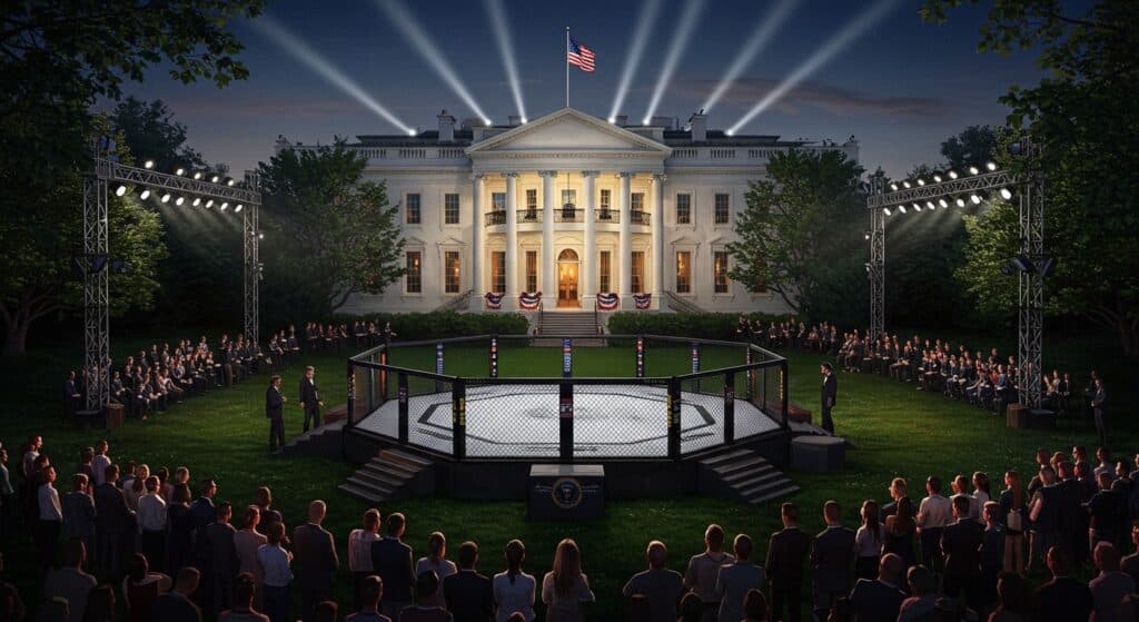 Trump Fête Ses 80 Ans avec un Combat MMA à la Maison Blanche