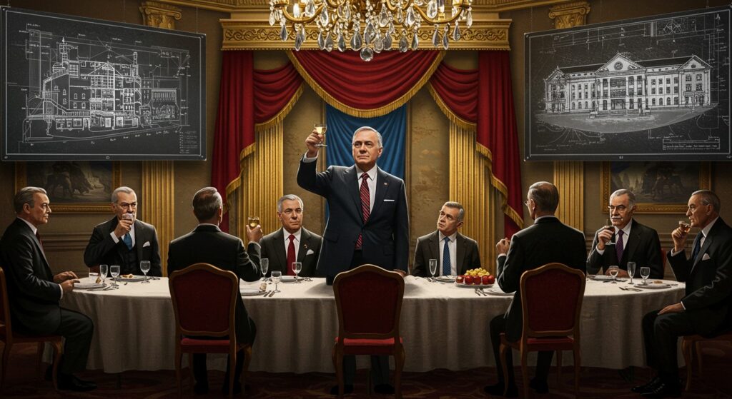 Trump Organise Dîner Luxueux Donateurs Maison Blanche