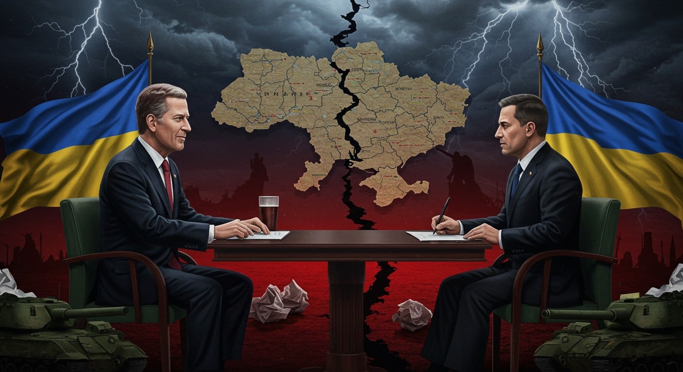 Découvrez les coulisses tendues de la rencontre Trump-Zelensky : pressions pour céder le Donbass, enjeux diplomatiques et impacts sur la guerre en Ukraine. Analyse exclusive.