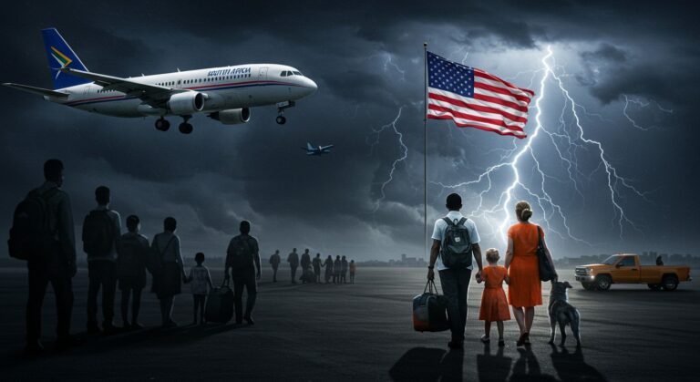 Trump Priorise Réfugiés Blancs Afrique Sud