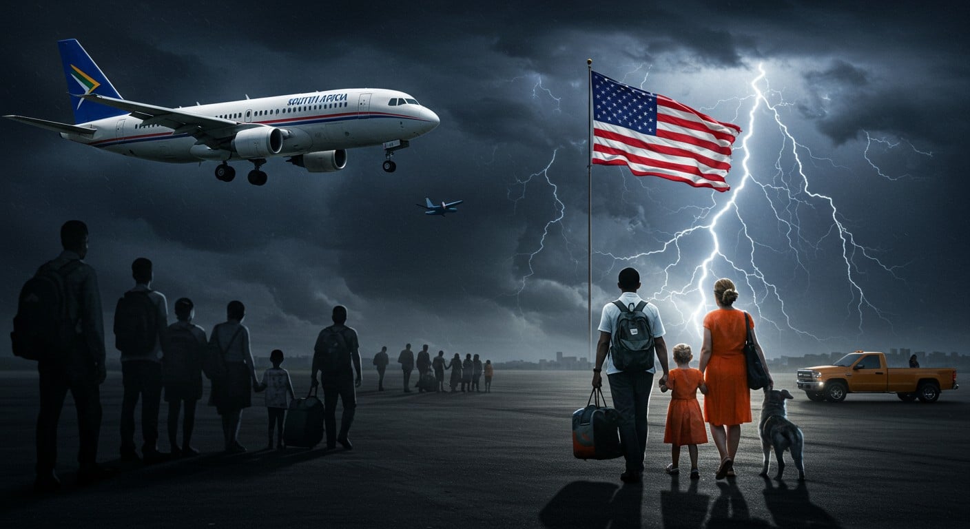 Découvrez comment Trump limite à 7500 réfugiés par an, priorisant les Afrikaners d'Afrique du Sud. Analyse choc sur immigration et controverses.