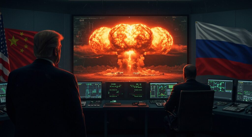 Trump Relance Essais Nucléaires Avant Xi