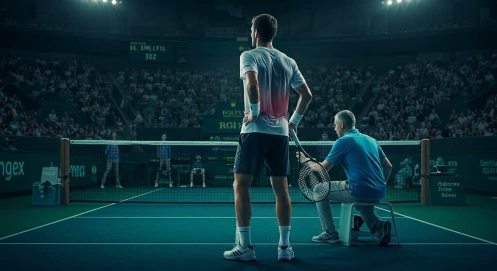 Ugo Humbert : Blessure et Défi Avant le Rolex Paris Masters