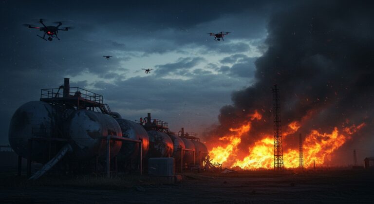 Ukraine : Une Attaque Russe Vise l’Énergie Gazière