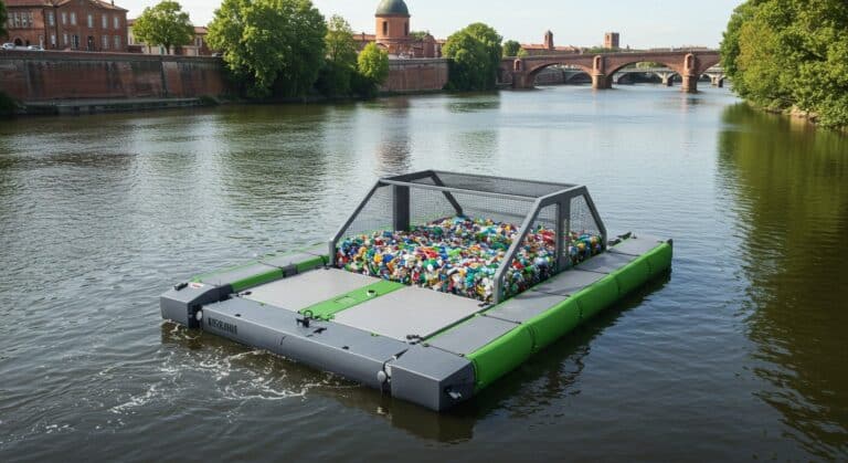 Un Barrage Innovant Contre la Pollution Plastique à Toulouse
