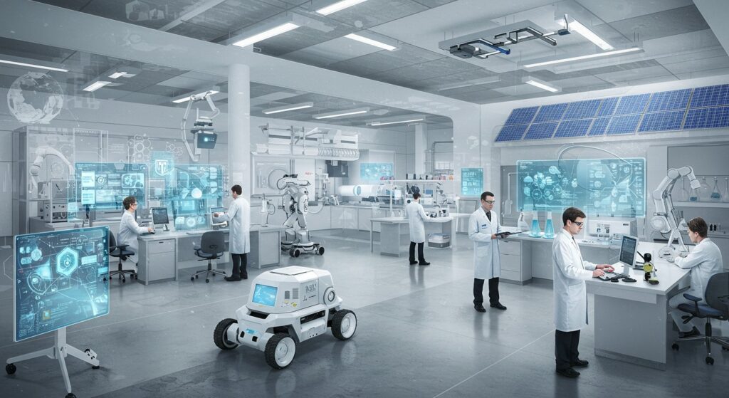 Un Campus Innovant À Satory : La Recherche En Lumière