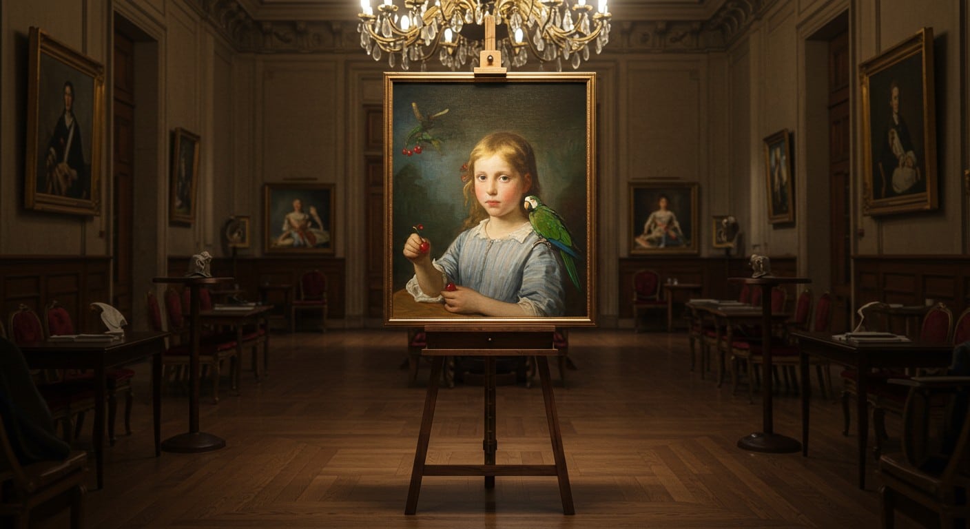 Un tableau rare de Cézanne, "La Fille au Perroquet", sera vendu aux enchères à Paris. Découvrez son histoire et son potentiel record !