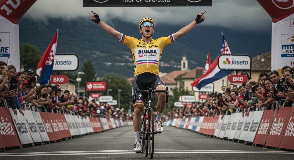 Un Coureur Défie les Critiques : Victoire en Croatie