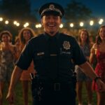 Un Policier Danse et Apaise un Tapage Nocturne