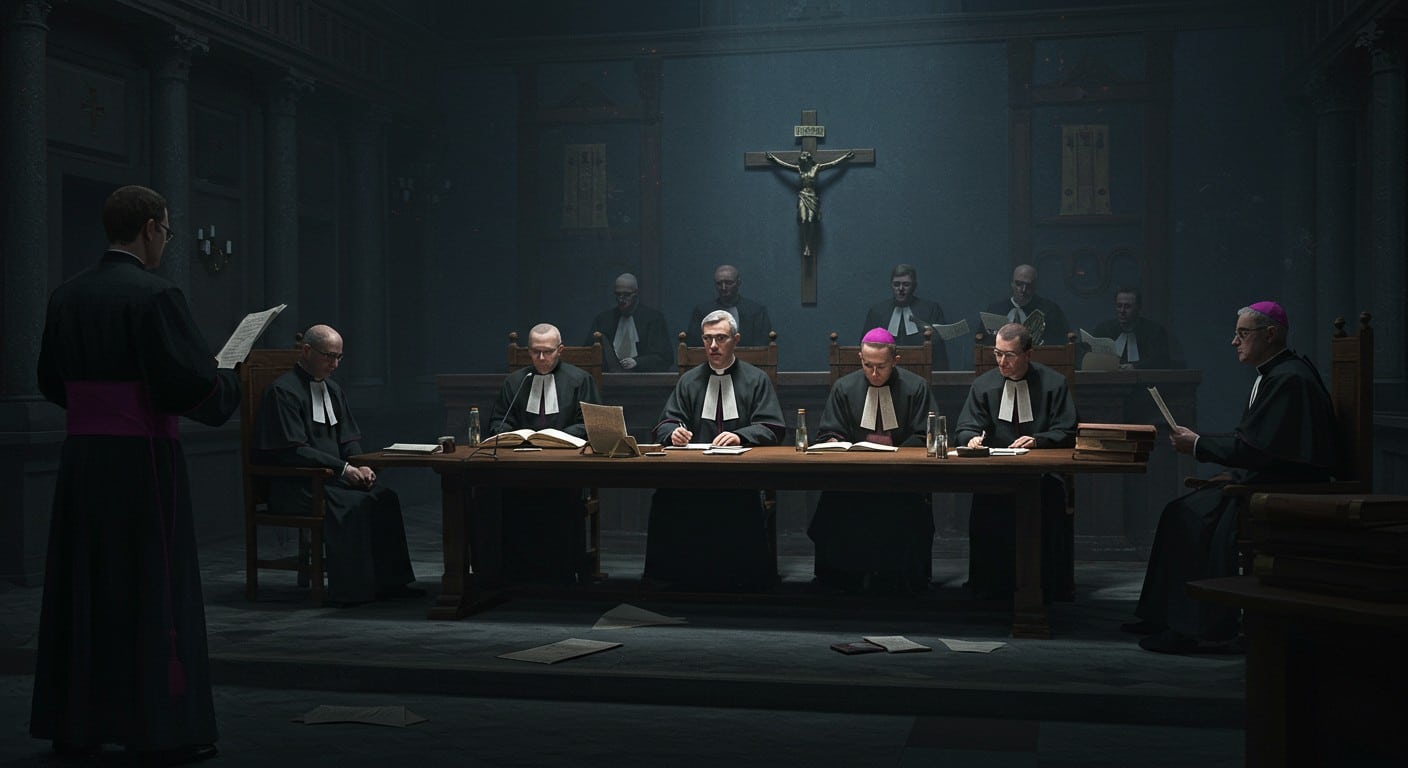 Un prêtre suspendu est jugé par l'Église pour agressions sexuelles. Quels enjeux pour la justice canonique ? Découvrez les détails d'une affaire complexe.