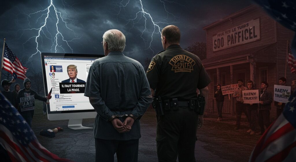 Un Retraité En Prison Pour Un Post Sur Trump