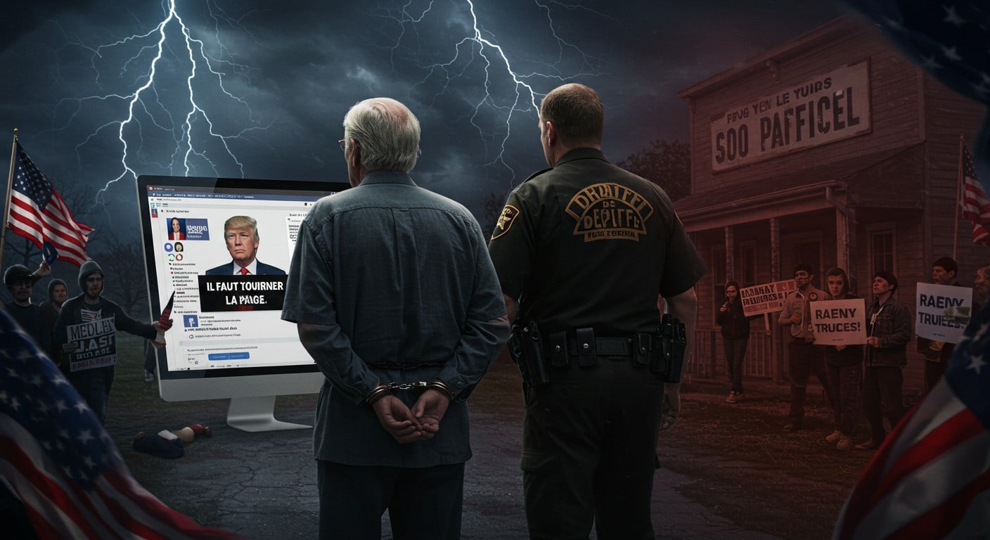 Découvrez comment un simple mème sur Facebook a valu un mois de prison à un retraité américain de 61 ans. Liberté d'expression en péril après l'assassinat d'un influenceur ?