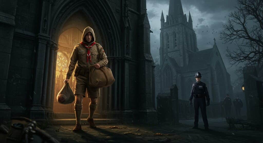 Un Scout Déguisé Vole Pendant la Messe à Beauvais