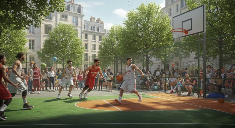 Un Terrain de Basket 3×3 à Saint-Germain : Une Idée Qui Bounce