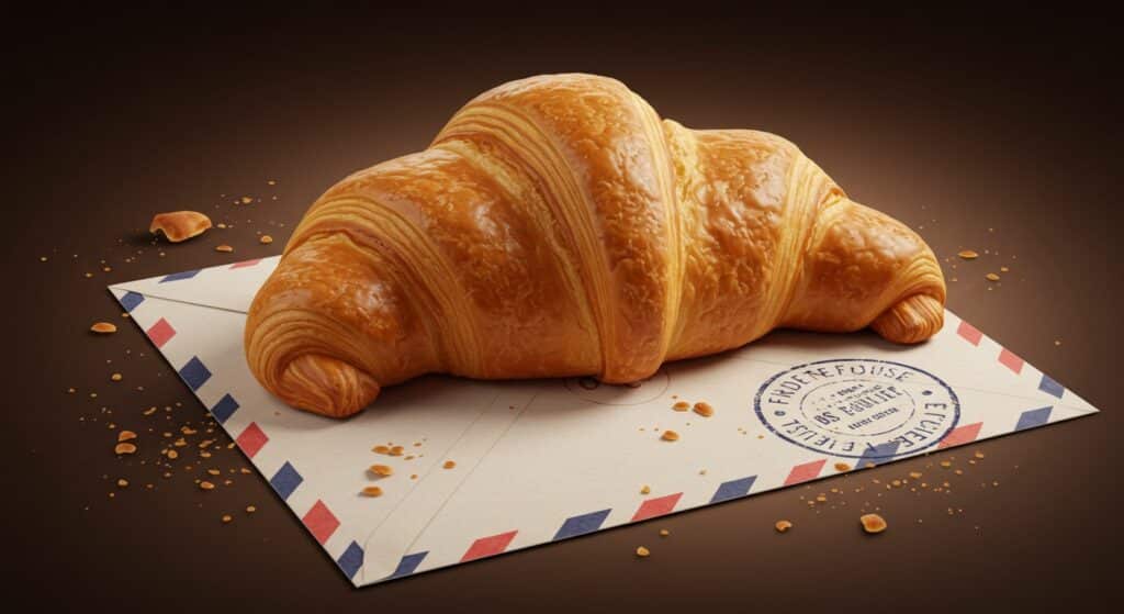 Un Timbre au Parfum de Croissant : Hommage à la Viennoiserie