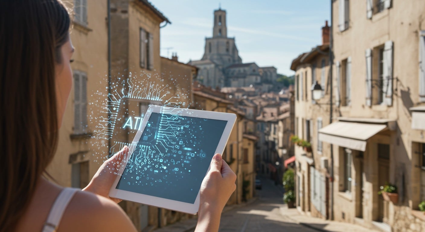 Une Américaine s’installe à Uzès sur conseil d’IA. Découvrez son aventure, son adaptation et l’impact de l’intelligence artificielle sur sa nouvelle vie.