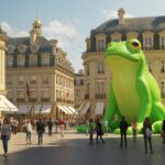 Une Grenouille Géante Place Vendôme : Art ou Provocation ?