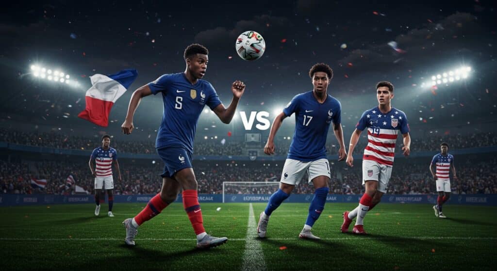 USA-France U20 : Heure, Chaîne TV et Analyse du Match Mondial
