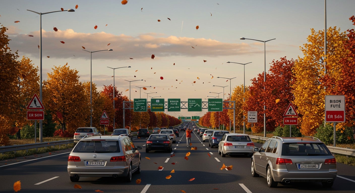 Planifiez vos départs pour les vacances de la Toussaint 2025 ! Découvrez les prévisions de trafic et astuces pour éviter les bouchons en Île-de-France et dans l’Est.