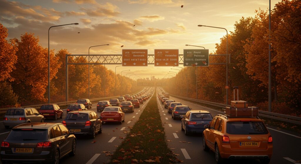 Vacances Toussaint : Éviter les Bouchons en Île-de-France