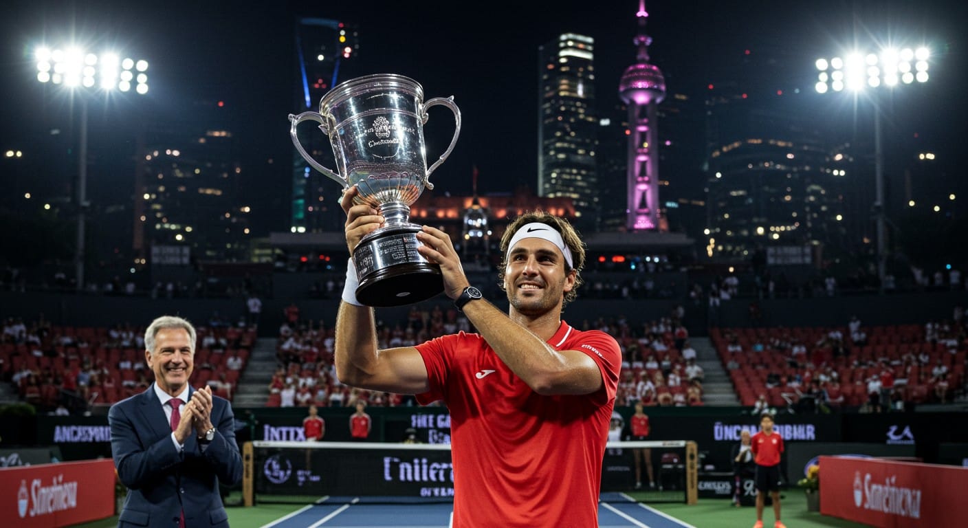 Découvrez l'exploit historique de Valentin Vacherot au Masters 1000 de Shanghai, salué par le Prince Albert II. Un titre qui marque le tennis monégasque et inspire les petits pays.