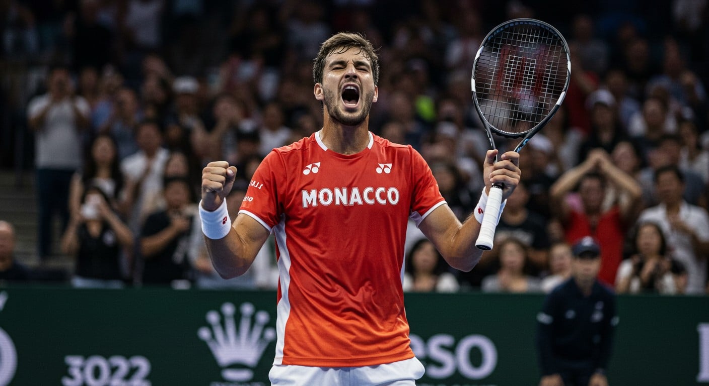 Valentin Vacherot, 204e mondial, crée l'exploit en battant Djokovic à Shanghai. Découvrez son incroyable parcours vers la finale du Masters 1000 !