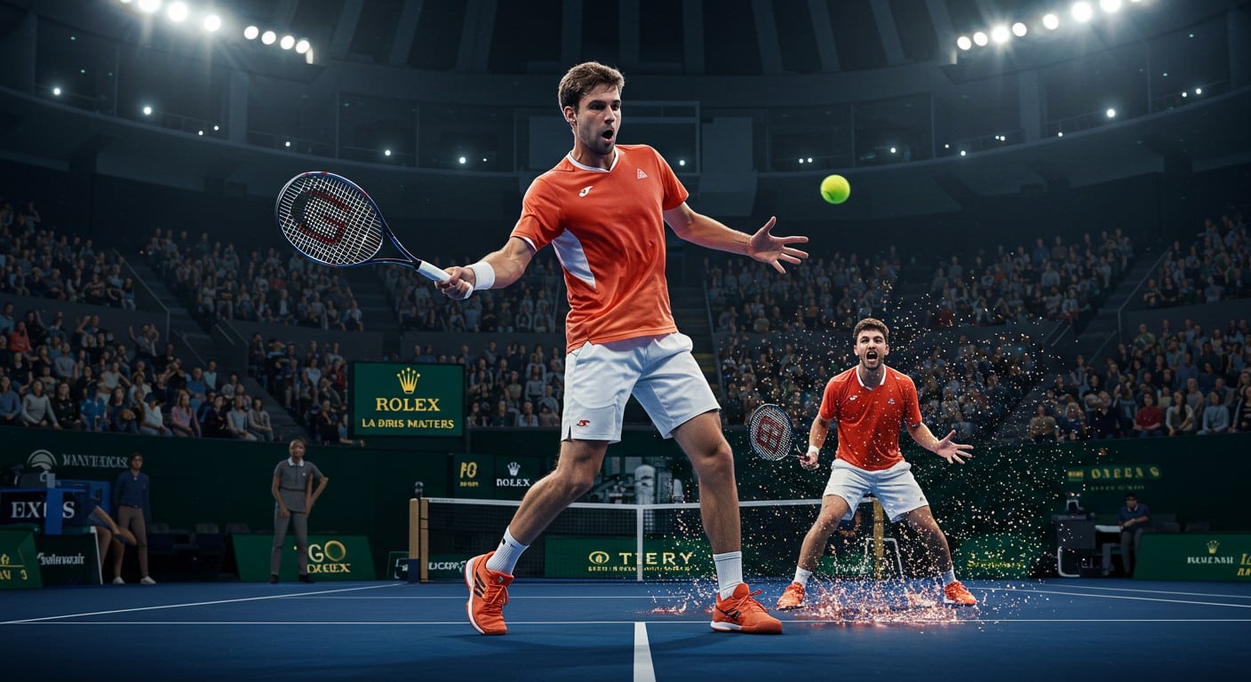 Découvrez comment Valentin Vacherot a dominé Jiri Lehecka en 54 minutes au Rolex Paris Masters 2025 et se prépare à affronter son cousin Arthur Rinderknech. Une cousinade explosive en vue !