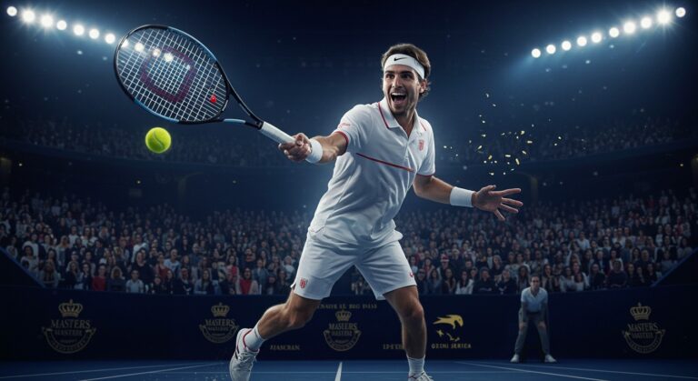 Valentin Vacherot Invaincu au Rolex Paris Masters