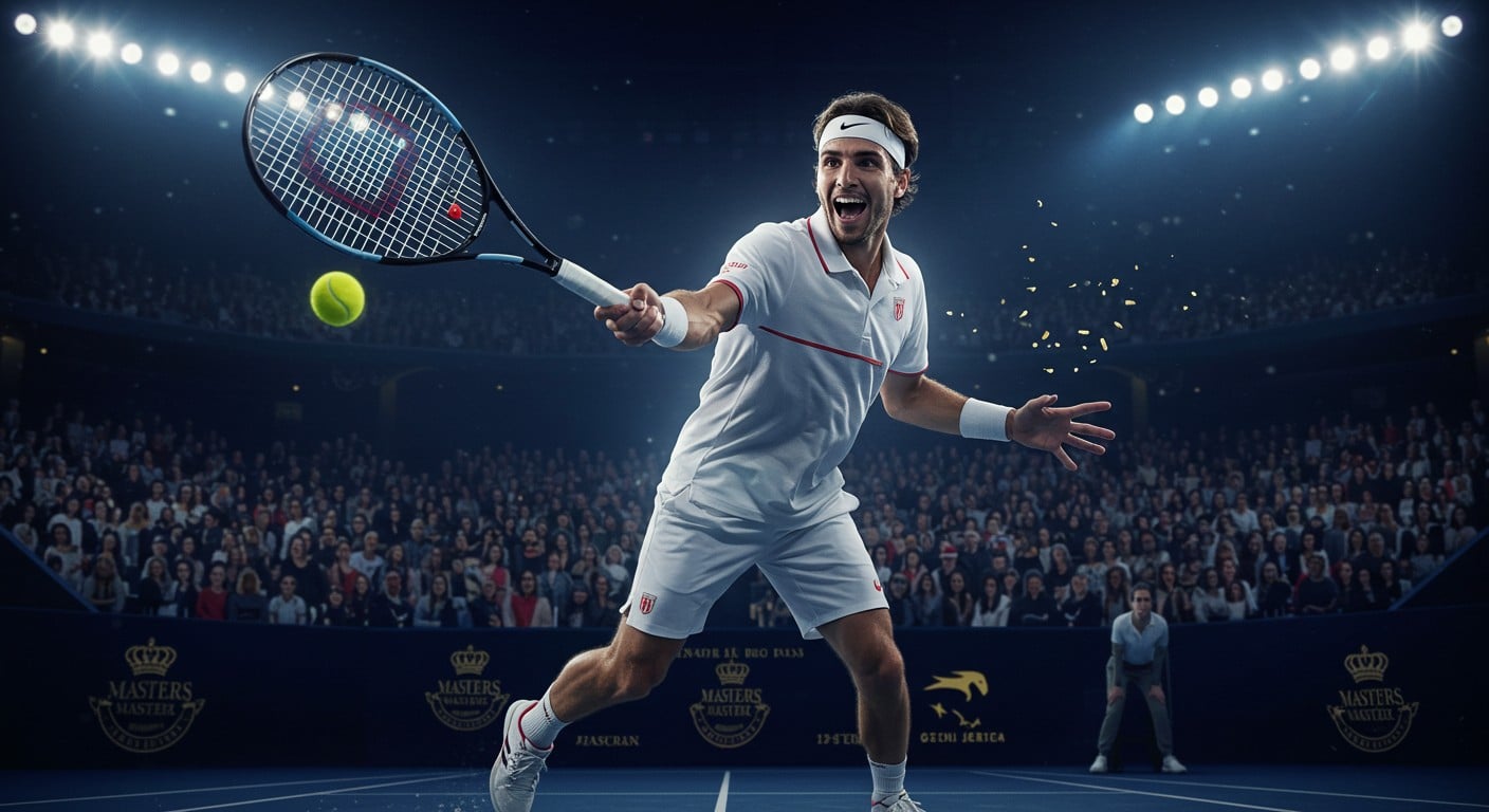 Découvrez l'incroyable série de Valentin Vacherot au Rolex Paris Masters : quarts de finale, 12 victoires en Masters 1000. Le Monégasque marche sur l'eau, vers le top 30 ?