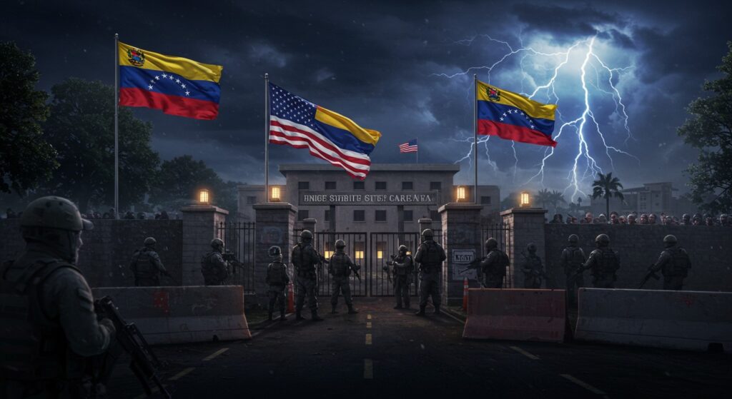 Venezuela : Menaces Explosives à l’Ambassade Américaine