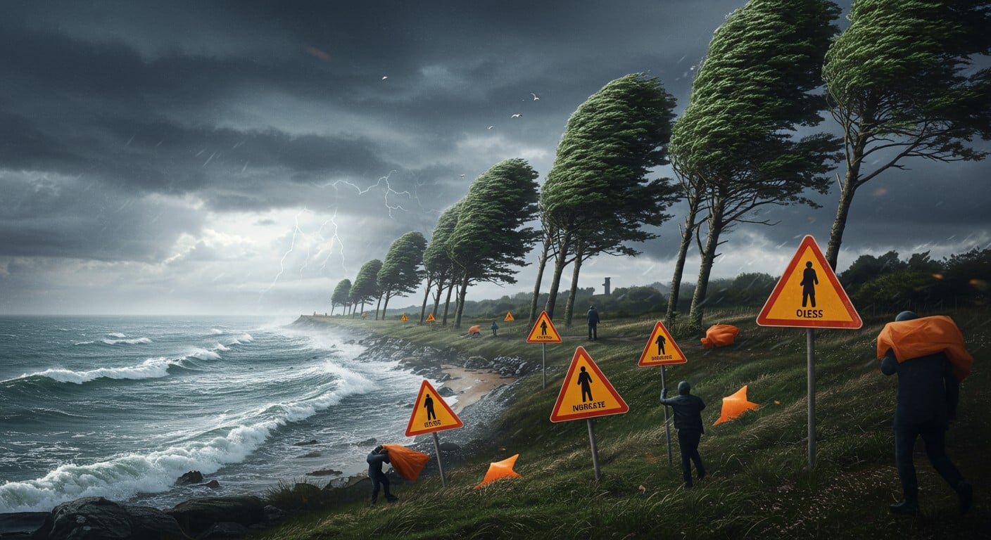 Six départements en alerte orange pour vent violent ce samedi. Découvrez les impacts, prévisions et conseils pour affronter la tempête en toute sécurité.