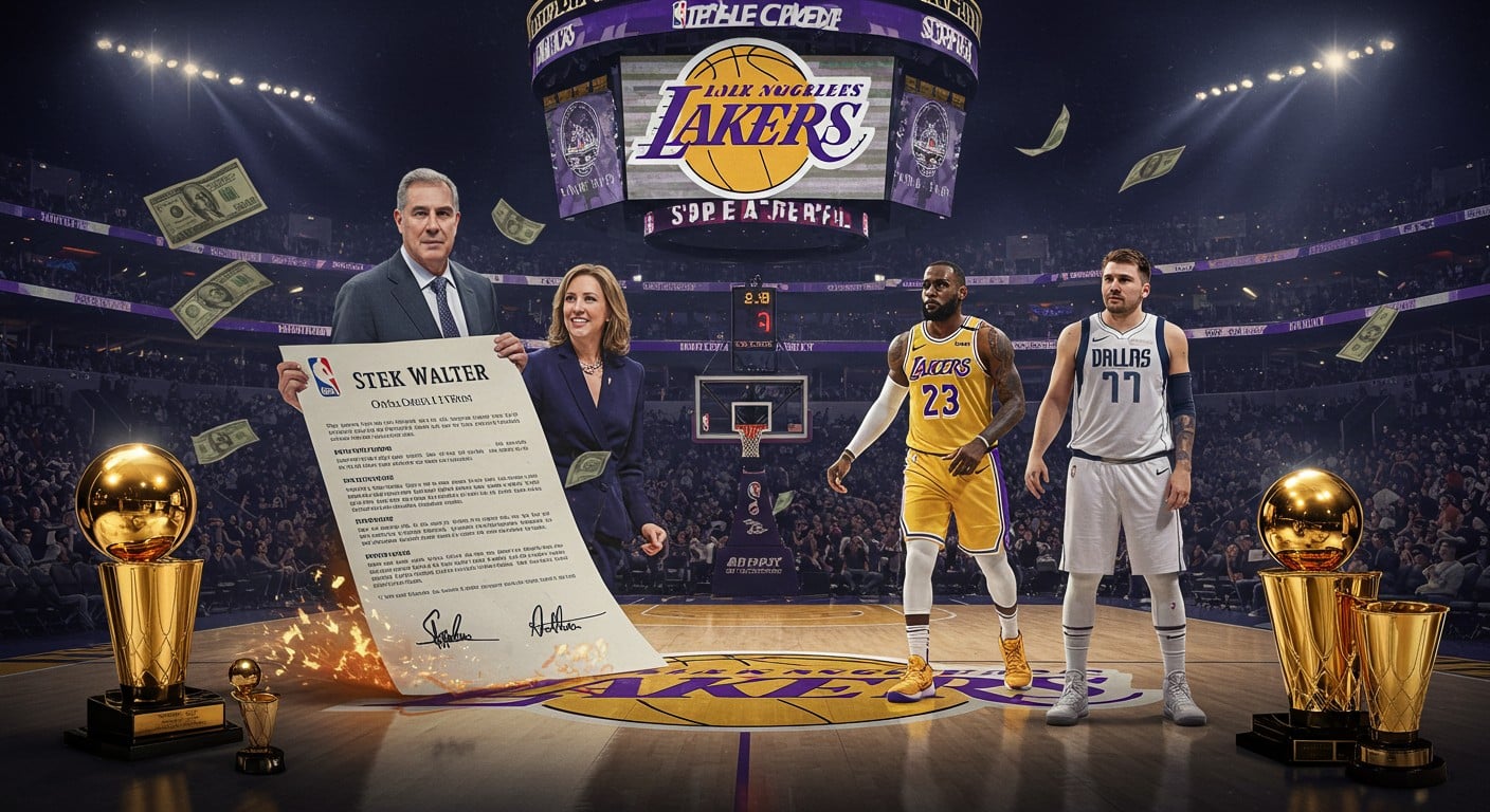 Découvrez la vente historique des LakersAnalysant la demande- La requête porte sur la génération d'un article de blog en français à propos de la vente record des Los Angeles Lakers pour près de 10 milliards de dollars, approuvée par la NBA. pour 10 milliards ! Mark Walter rachète la franchise iconique. Analyse complète des impacts sur la NBA et le sport business.