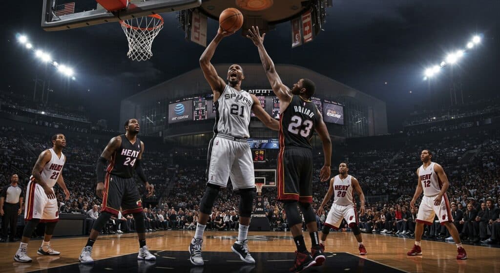 Victor Wembanyama Brille Face au Heat