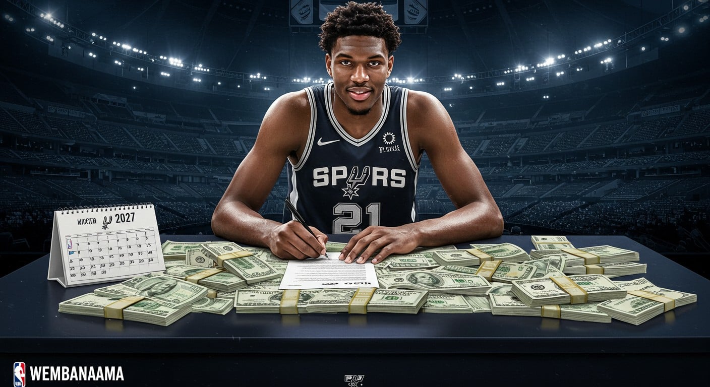 Découvrez la prolongation de Victor Wembanyama aux Spurs jusqu'en 2027 et son futur contrat record en NBA. Analyse complète sur le prodAnalysant la requête- La demande porte sur la génération d'un article de blog en français à propos de Victor Wembanyama et son extension de contrat avec les Spurs. ige français et ses perspectives explosives.