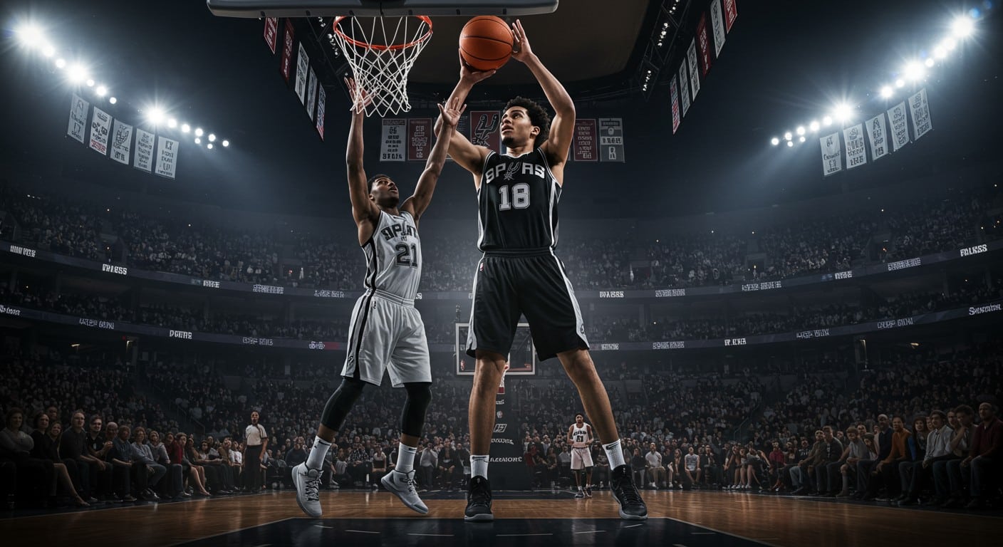 Victor Wembanyama brille pour son retour avec les Spurs en présaison NBA, montrant talent et complicité avec Luke Kornet. Découvrez son ascension !