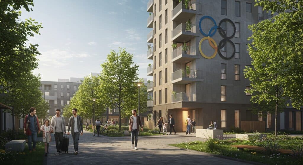 Village des Athlètes : Les Logements Partent en Flèche