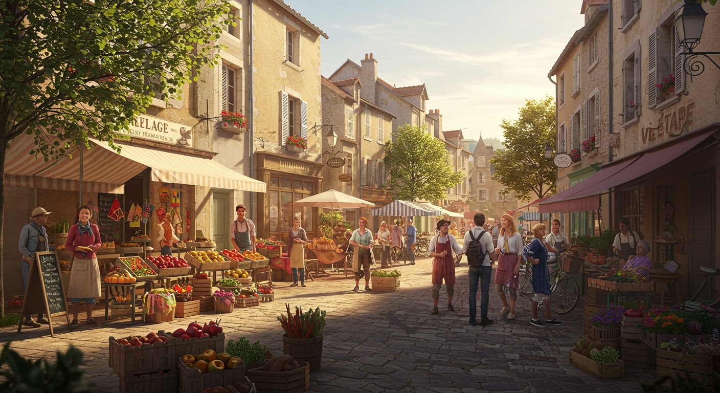 Découvrez les villages étapes, ces perles du slow tourisme qui fêtent 30 ans d'accueil convivial et de commerce local. Une alternative unique aux pauses autoroutières.