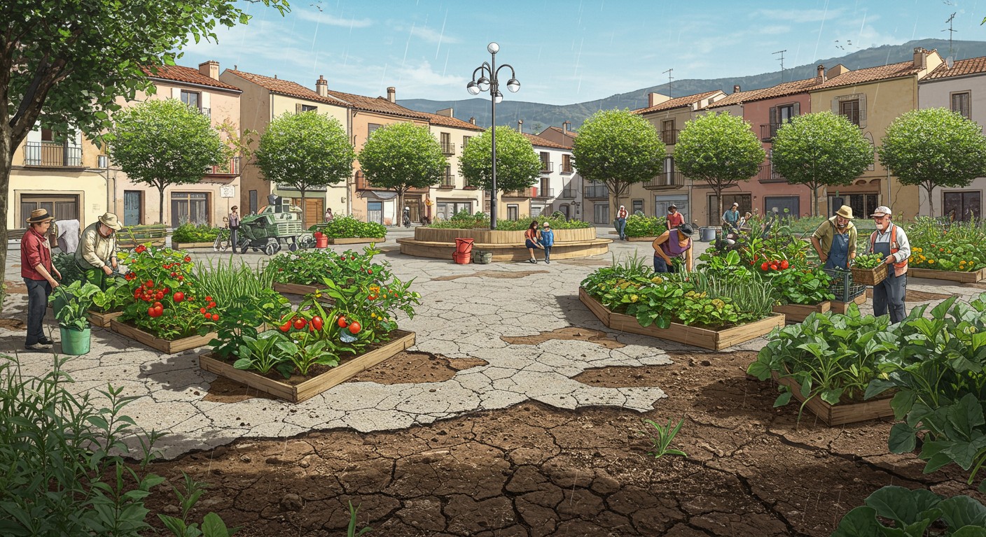 Découvrez comment Elne transforme sa ville en éponge géante pour retenir l'eau de pluie et vaincre la sécheresse. Jardins comestibles, sols perméables : une initiative innovante qui inspire !