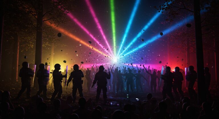 Violences en Rave-Party : Gendarmes Blessés en Saône-et-Loire