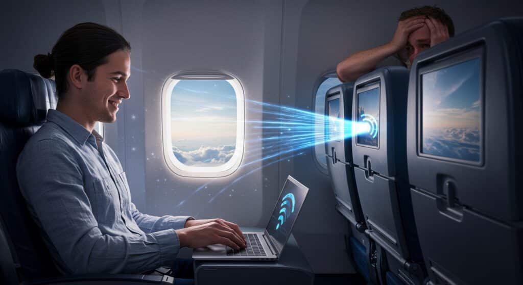 Wi-Fi Haut Débit en Avion : Progrès ou Fin Déconnexion ?